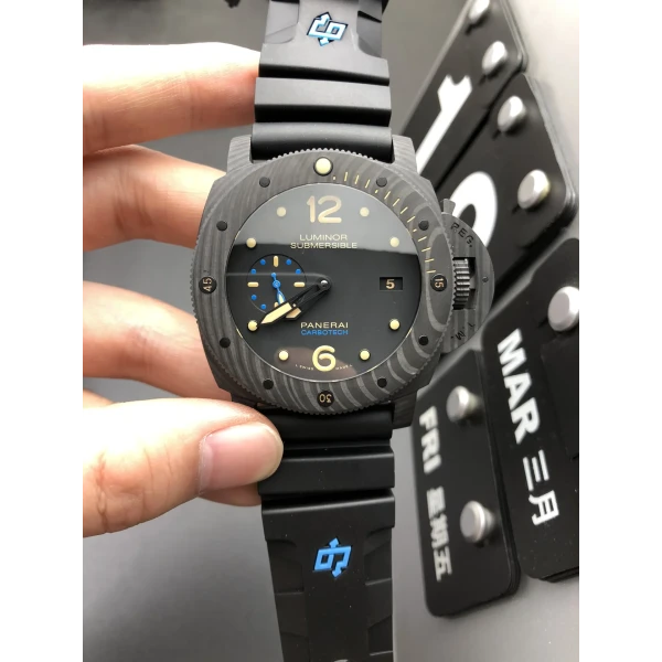VS Factory Panerai Submersible 1950 Carbotech 47mm PAM00616 1:1 Super Clone – DDP.9000 Movement