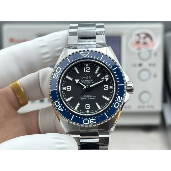 VS Factory Omega Seamaster Planet Ocean 600M 39.5mm Blue Dial Blue Ceramic Bezel (215.30.40.20.03.001) 1:1 Super Clone – DD8800 Movement