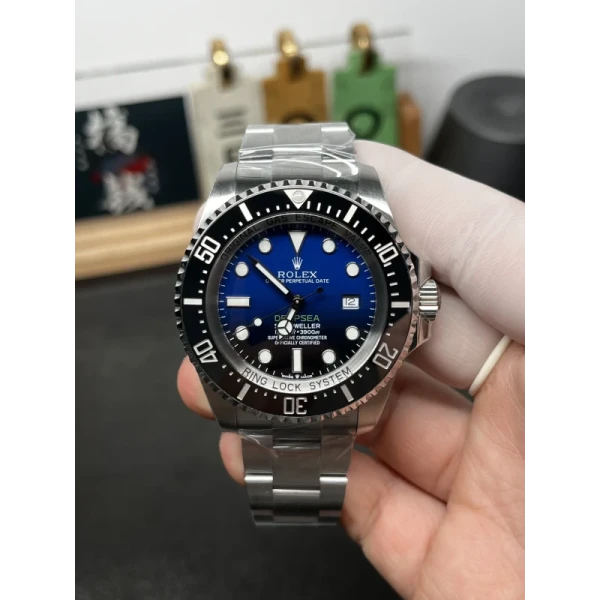 VS Factory Rolex Deepsea 126660 44mm Gradient Blue Dial 1:1 Super Clone - DD3235 Movement