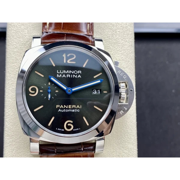 VS Factory Panerai Luminor Marina 44mm Green Sunburst Dial (PAM01116) 1:1 Super Clone - DDP.9010 Movement