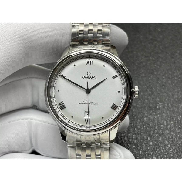 VS Factory Omega De Ville Prestige 40mm Silver Dial (434.10.40.20.02.001) 1:1 Super Clone – DD8800 Movement