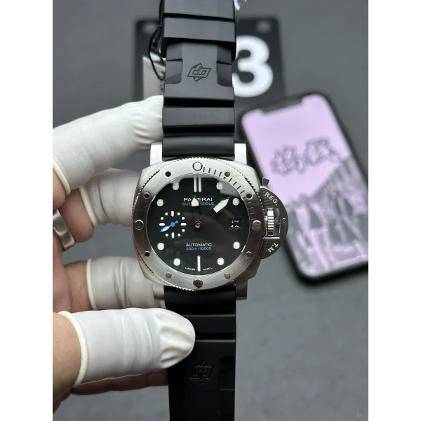 VS Factory Panerai Submersible QuarantaQuattro 44mm Black/Blue PAM01229 1:1 Super Clone – DDP.900 Movement