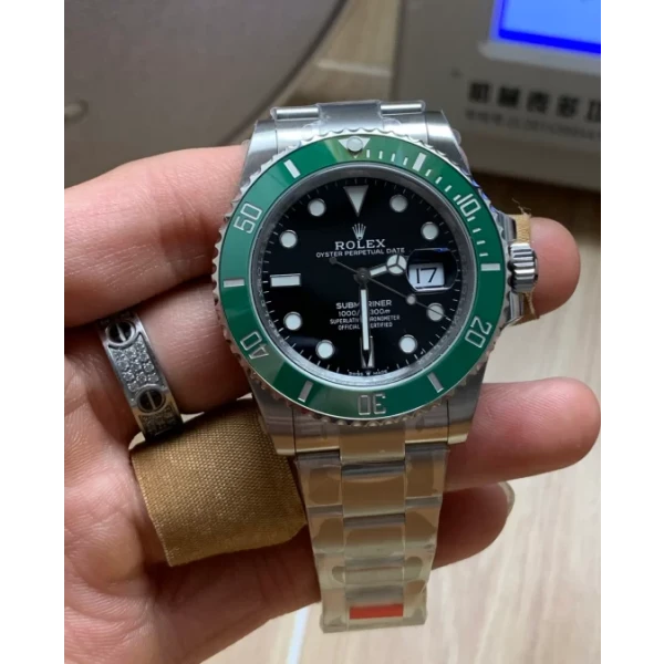 VS Factory Rolex Submariner Date “Starbucks” Green Bezel 41mm (126610LV) 1:1 Super Clone – DD3235 Movement