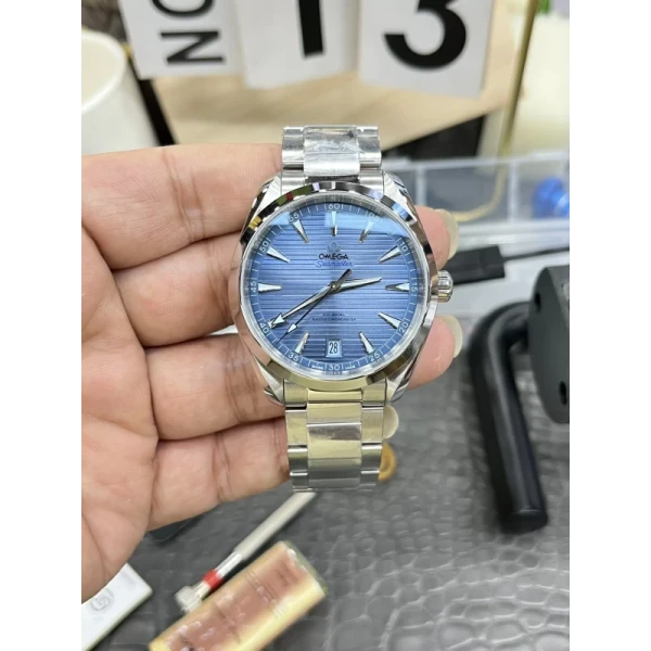VS Factory Omega Seamaster Aqua Terra 150M 41mm “Summer Blue” 75th Anniversary (220.10.41.21.03.005) 1:1 Super Clone – DD8900 Movement
