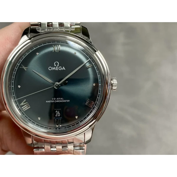 VS Factory Omega De Ville Prestige 40mm Pine Green Dial Stainless Steel Bracelet (434.10.40.20.10.001) 1:1 Super Clone – DD8800 Movement