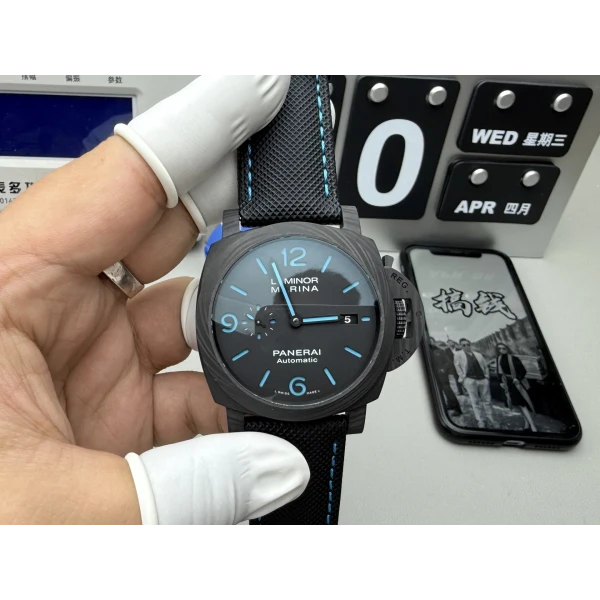 VS Factory Panerai Luminor Marina Carbotech 44mm PAM01661 1:1 Super Clone – DDP.9010 Movement