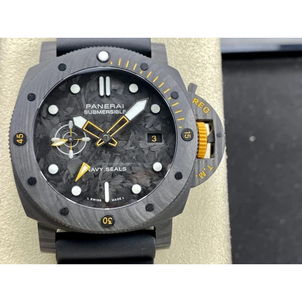 VS Factory Panerai Submersible “Navy SEALs” Carbotech 44mm PAM01324 1:1 Super Clone – DDP.900 Movement