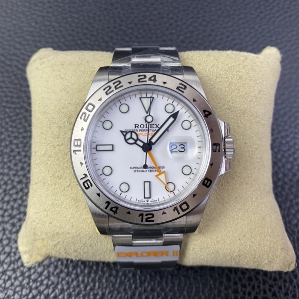 VS Factory Rolex Explorer II 42mm “Polar” White Dial (226570) 1:1 Super Clone - DD3285 Movement