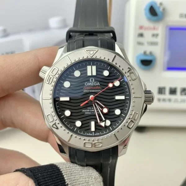 VS Factory Omega Seamaster Diver 300M 42mm “Nekton Edition” Titanium Bezel Black Rubber Strap (210.32.42.20.01.002) 1:1 Super Clone – DD8806 Movement