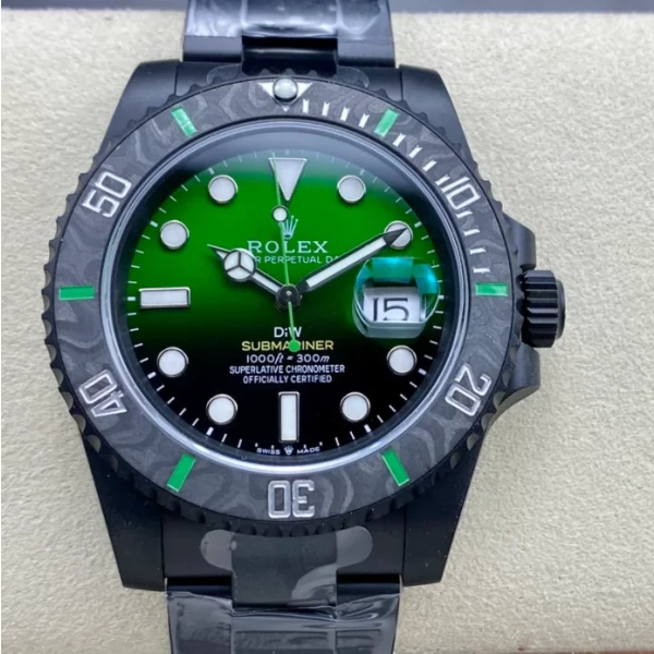 VS Factory Rolex Submariner Date “DiW Emerald” Custom Green Gradient Dial 1:1 Super Clone – DD3135 Movement