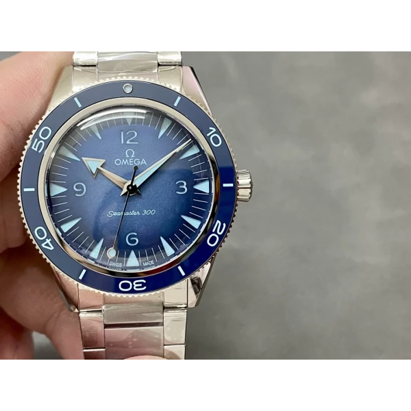 VS Factory Omega Seamaster 300 Heritage 41mm “Summer Blue” 75th Anniversary Edition (234.30.41.21.03.002) 1:1 Super Clone – DD8912 Movement