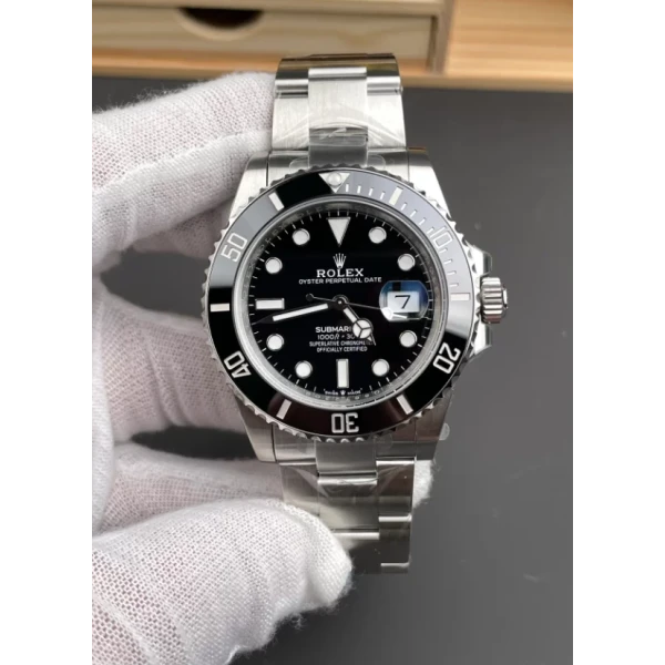 VS Factory Rolex Submariner Date “Black Submariner” 41mm (126610LN) 1:1 Super Clone – DD3235 Movement