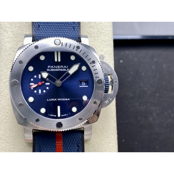 VS Factory Panerai Submersible QuarantaQuattro Luna Rossa 44mm PAM01391 1:1 Super Clone – DDP.900 Movement