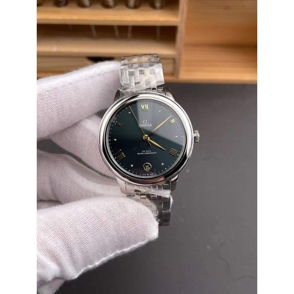VS Factory Omega De Ville Prestige 40mm “Pine Green” (434.10.40.20.10.001) 1:1 Super Clone – DD8800 Movement