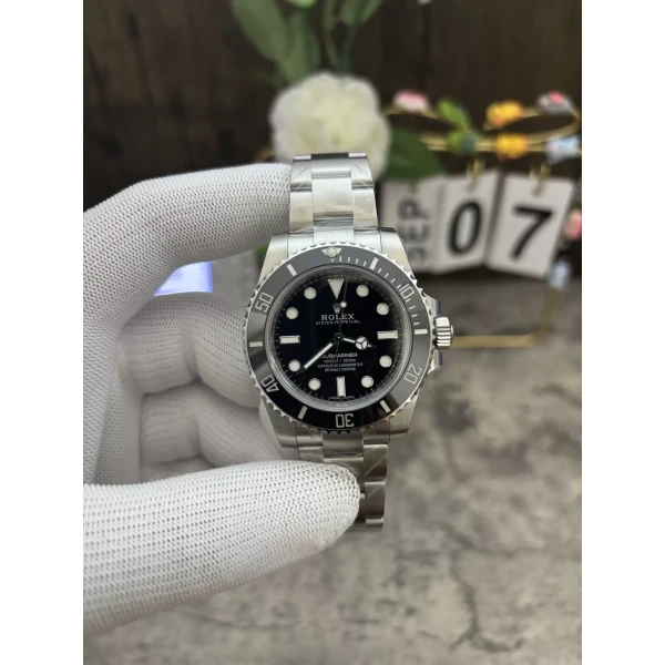 VS Factory Rolex Submariner “No-Date” Black 40mm (114060) 1:1 Super Clone – DD3130 Movement