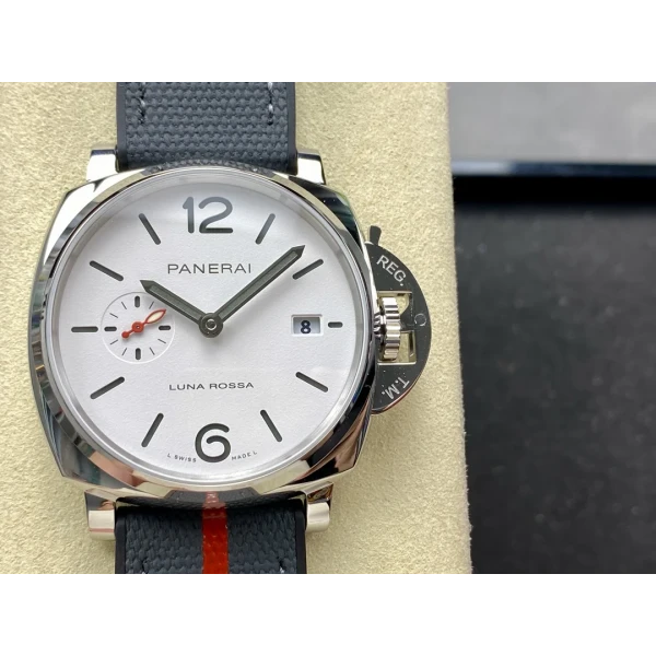 VS Factory Panerai Luminor Due Luna Rossa 42mm White Dial PAM01381 1:1 Super Clone – DD Movement