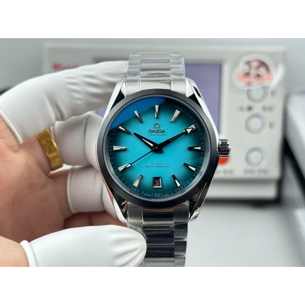 VS Factory Omega Seamaster Aqua Terra 150M 41mm Gradient Turquoise Dial (220.10.41.21.03.006) 1:1 Super Clone – DD8900 Movement