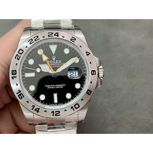 VS Factory Rolex Explorer II 42mm Black Dial (226570) 1:1 Super Clone - DD3285 Movement