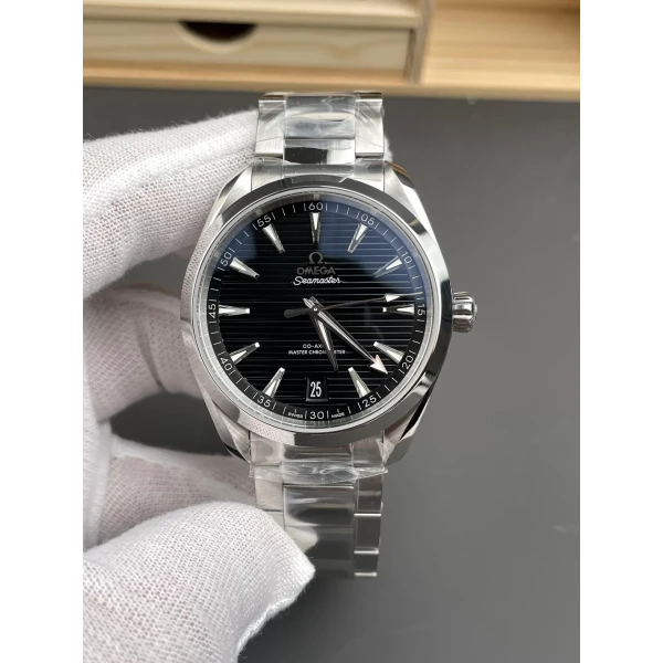 VS Factory Omega Seamaster Aqua Terra 150M 41mm Black Dial Steel Bracelet (220.10.41.21.01.001) 1:1 Super Clone – DD8900 Movement