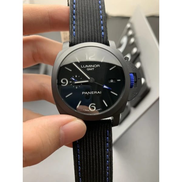 VS Factory Panerai Luminor GMT Ceramica “Bucherer Blue” PAM01176 1:1 Super Clone – DDP.9010 GMT Movement