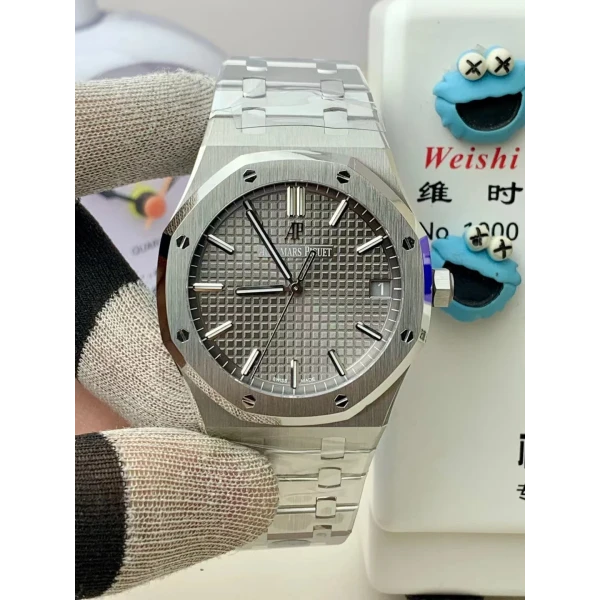 VS Factory Audemars Piguet Royal Oak 41mm Grey Dial (15500ST) 1:1 Super Clone - DD4302 Movement