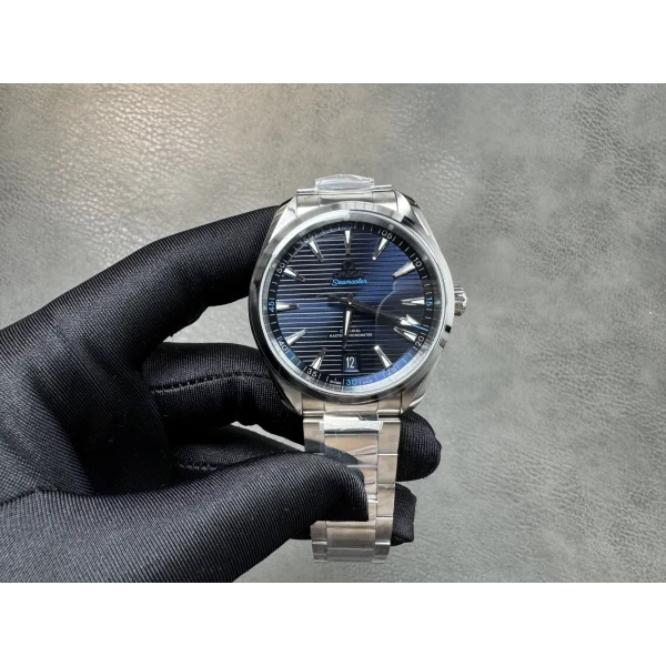 VS Factory Omega Seamaster Aqua Terra 150M 41mm Blue Teak Dial Smooth Bezel(220.10.41.21.03.001) 1:1 Super Clone – Dandong 8900 Movement